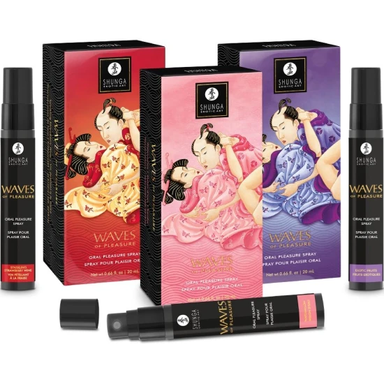 SHUNGA - Spray pentru plăcere orală, Seducător, Pepene Roșu, 20 ml