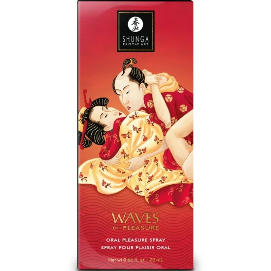 SHUNGA - Spray oral pentru plăcere, Seducător, Căpșuni, 20 ml