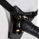 Strap-On Designer - Elegant, Negru, Mărime Ajustabilă