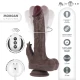 MR INTENSE - Păpușă/ dildo realist multifuncțional cu vibrații și telecomandă pentru sus și jos, 23 cm, 3.5 cm