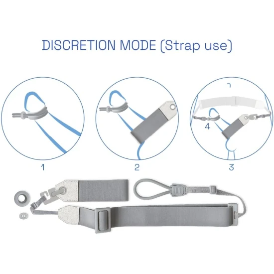 Dispozitiv Premium de Mărire Penis - MAXTENDER M, Alb, Mărime M