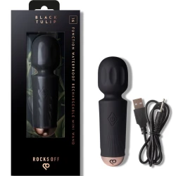 Vibrator Mini - 16 Funcții, Negru, Tulip