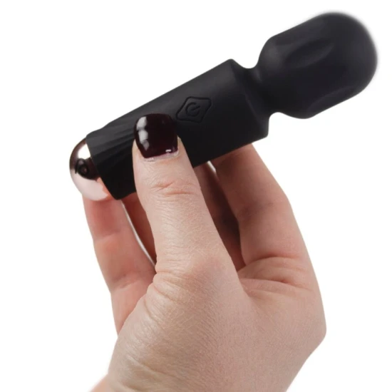 Vibrator Mini - 16 Funcții, Negru, Tulip