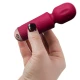 Vibrator Mini - 16 Funcții, Roșu, Reîncărcabil