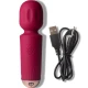 Vibrator Mini - 16 Funcții, Roșu, Reîncărcabil