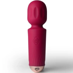 Vibrator Mini - 16 Funcții, Roșu, Reîncărcabil
