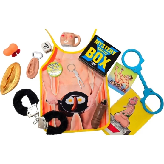 Mystery Box - Erotic, Alb, Mărime Unică