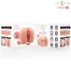Ariana Vibrator masturbator realist, cu vibrații, TPE