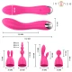 INTENSE - Vibrator tip model cu 20 de moduri și capete interschimbabile