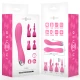 INTENSE - Vibrator tip model cu 20 de moduri și capete interschimbabile