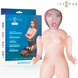 PĂPUȘĂ INFLATABILĂ MONIQUE - trei orificii
