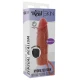 Penis Sleeve - Model Vibrant, Culoare Caramel, 16 cm