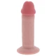 DILDO Model Deluxe, TPE, Negru, 18 cm