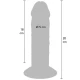 Deluxe - Dublă densitate, TPE, 20 cm