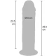 Deluxe - Dublă densitate TPE, 25,5 cm