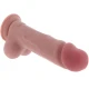 Dildo Realistic - Extra Gros, 23 CM, Alb