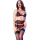 Set CHILIROSE CR 4883 - Patru Piese, Negru, L
