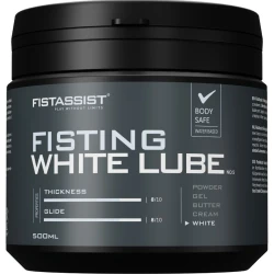 COBECO - Gel lubrifiant pentru fist assist, alb, extra-gros, 500 ml