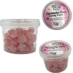 DIABLO - Bomboane tip penis, Gin & Tonic, picante - 20 g