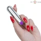 Vibrator Mini Reîncărcabil - Intens, Argintiu, Unic