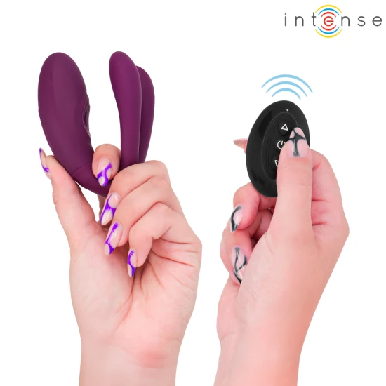 INTENSE - Model clește cu vibrații și tapping, telecomandă
