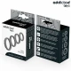 Set inele penis texturate, 4 dimensiuni
