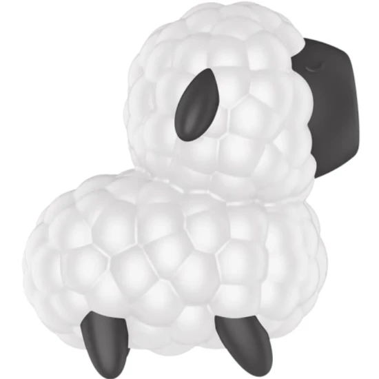 Vibrator & stimulator cu impulsuri de aer Dreamy Sheep