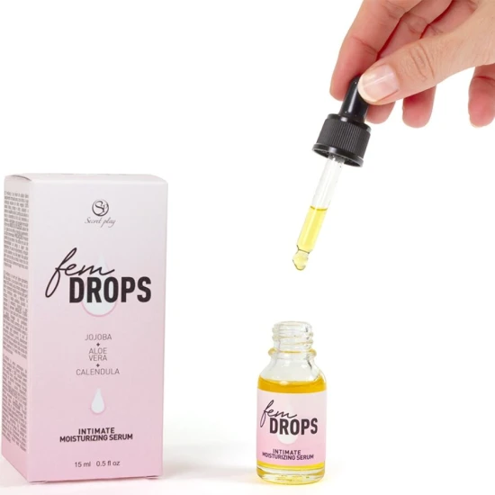 Ser pentru zona intimă, Drops, 15 ml
