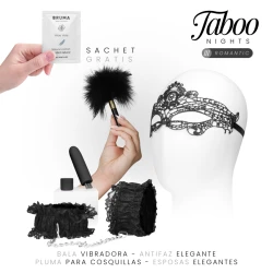 Set Romantic - Coquette Chic Desire, Negru, Unică Mărime