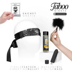 Set de masaj 4 piese, Negru