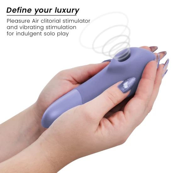Stimulator clitor 2-în-1, Lilac