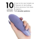 Stimulator clitor 2-în-1, Lilac