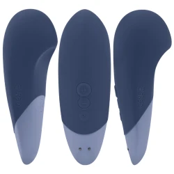 Vibrator tip lay-on silențios, Dark Blue