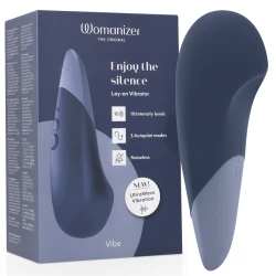 Vibrator tip lay-on silențios, Dark Blue