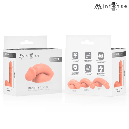 Dildo Realist Floppy Size S, Packer