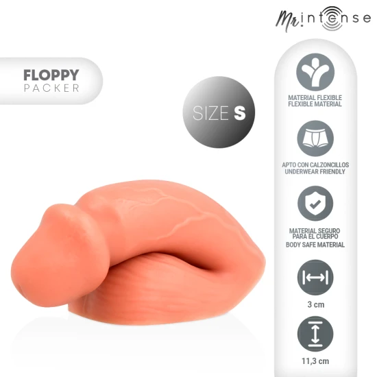 Dildo Realist Floppy Size S, Packer