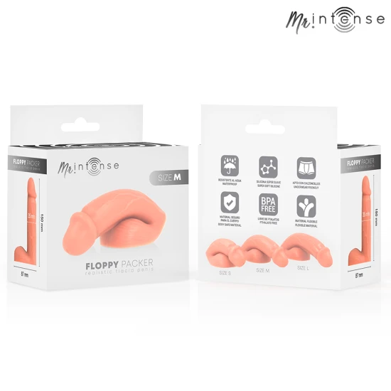 MR INTENSE - Packer Realist Tip Floppy, Mărime M