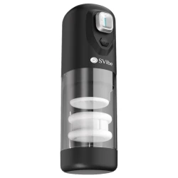 Masturbator Ikon Spark - Thrusting & Rotation, Negru, Unic