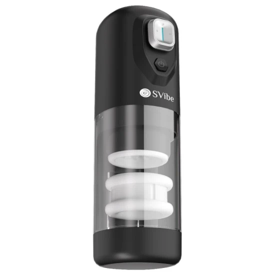 Masturbator Ikon Spark - Thrusting & Rotation, Negru, Unic