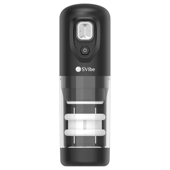 Masturbator Ikon Spark - Thrusting & Rotation, Negru, Unic