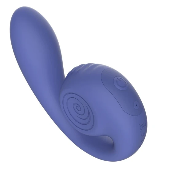 Vibrator Tip G-Spot & Clitoral Dual, Roz Mov