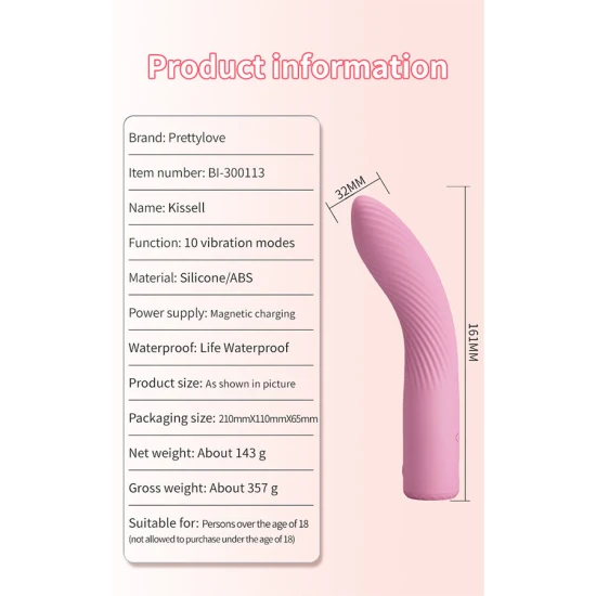 Vibrator Tip G-Spot, Roz