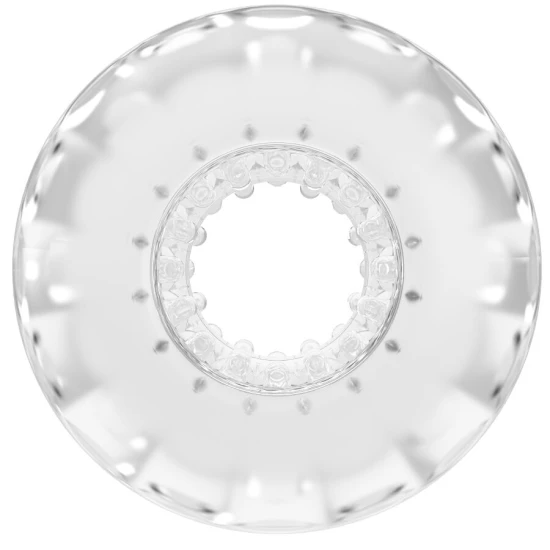 Masturbator manual tip cole, Transparent