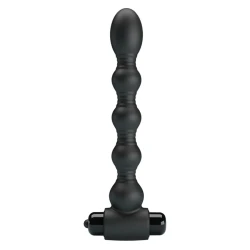 Vibrator anal cu masaj, Negru
