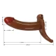 DILDO VIBRATOR TIP STRAP-ON, Roz