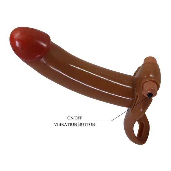 DILDO VIBRATOR TIP STRAP-ON, Roz