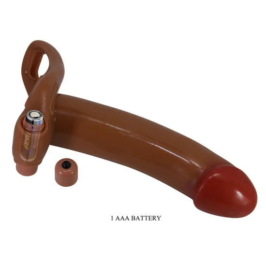 DILDO VIBRATOR TIP STRAP-ON, Roz