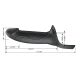 Strap-on vibrator, Negru