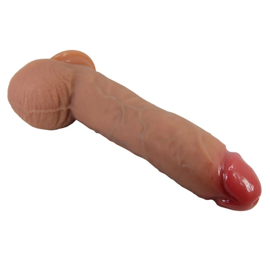 DILDO REALIST CU VENTUZĂ, 25,5 CM - Ø 5,6 CM
