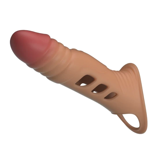 Manșon pentru penis vibrator, Roz